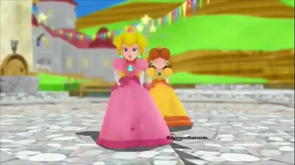 Peach & daisy twerking 