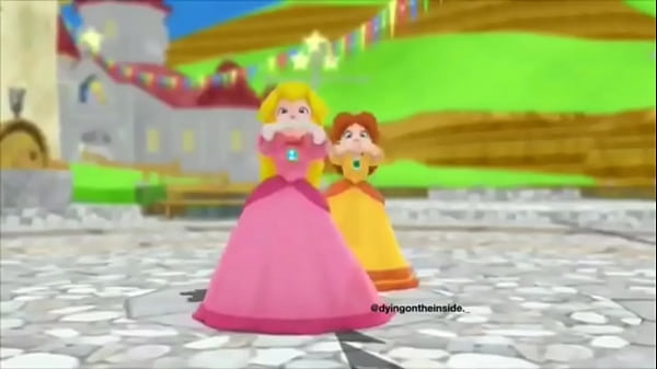 Peach & daisy twerking 