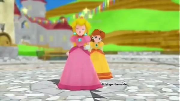 Peach & daisy twerking 