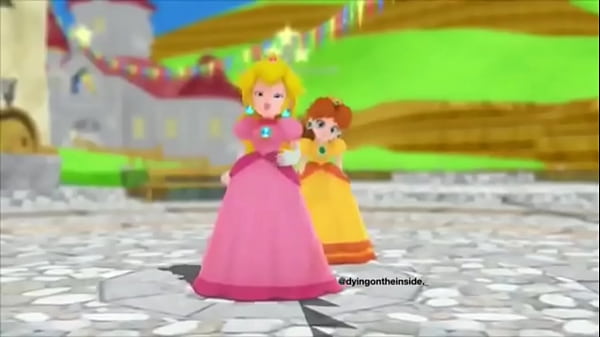 Peach & daisy twerking