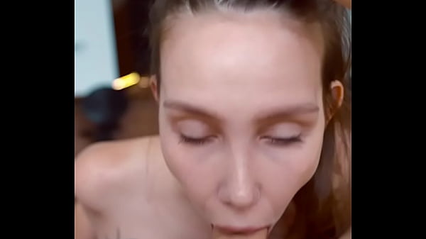 Morning bliss wife in calvin klein lingerie sucks and strokes hubby to a creamy finish 