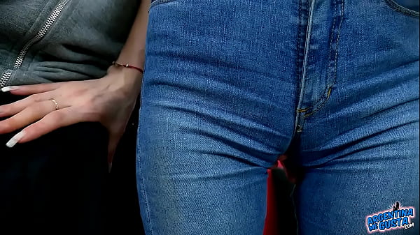 Play MP4 - Incredible Cameltoe and Ass on Skinny Busty Babe in Tight Jeans&excl;