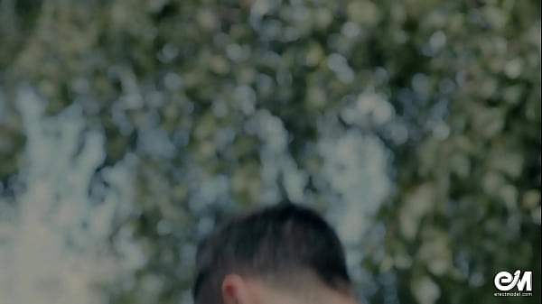 Play MP4 - Sexy roller skates guy in tight speedos bulging cock and butt