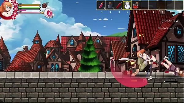 Nice girl in sex with man and monsters part 01 