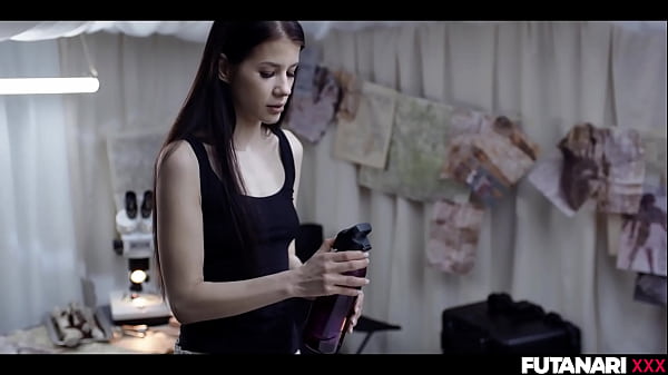 Play MP4 - Teen Lesbian Girl Grows Futa Cock - Big Boobs MILF Little Puck Gets Fucked by Young Shemale