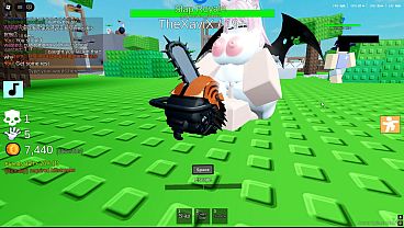 Usando a mi novia en roblox hasta embarazarla 