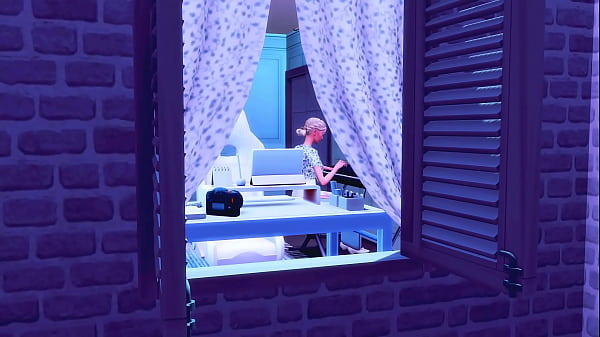 Nonton Stepfather Seduced Perverted Stepdaughter Behind Stepmothers Back Sims Me Hentai thumbnail