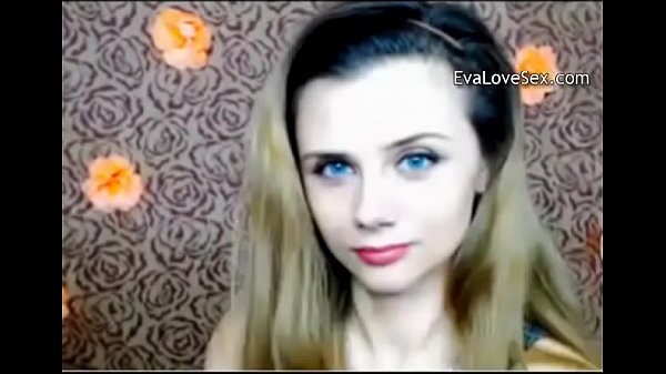 Beautiful girl dancing striptease on web camera