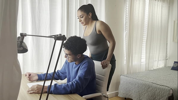 StepMomSheena_Ryder Rewards Her StepSon For Studying