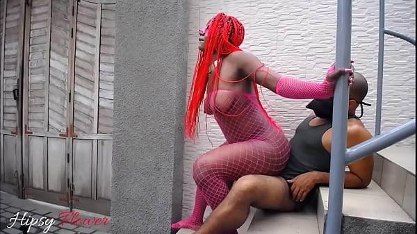 Play MP4 - Ass licking lead to dick riding on an outdoor stair