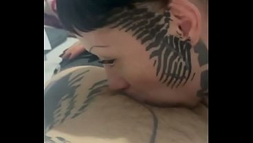 Huge cock for my tight stupid whore throat