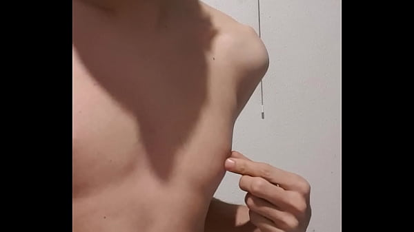 Nipple pain close up 