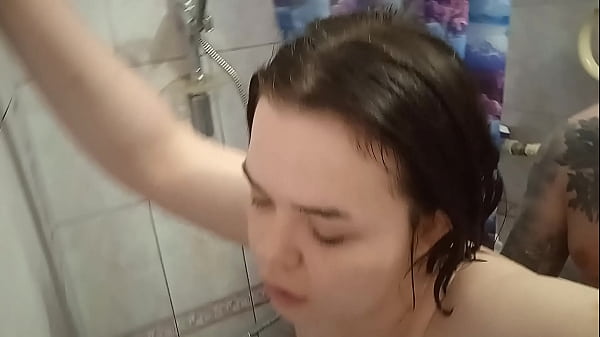 An Amateur Couple Fuck In The Bathroom After Taking A Shower thumbnail