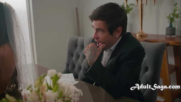 Vows and plows newly west fuck infront of their horrified friends