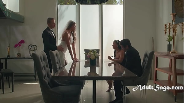 Vows and plows newly west fuck infront of their horrified friends 