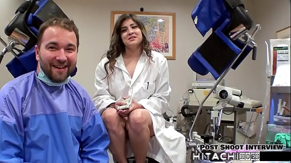 Human guinea pig gets mandatory hitachi orgasms from doctor tampa sophia valentina 