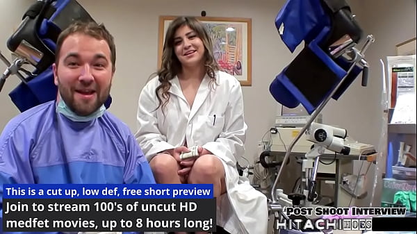 Human guinea pig gets mandatory hitachi orgasms from doctor tampa sophia valentina