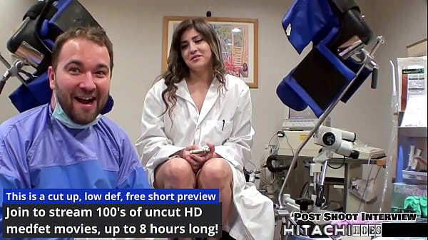 Human Guinea Pig Gets Mandatory Hitachi Orgasms From Doctor-Tampa - Sophia Valentina