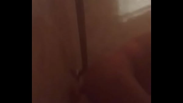 Bubble bottom plays with dildo