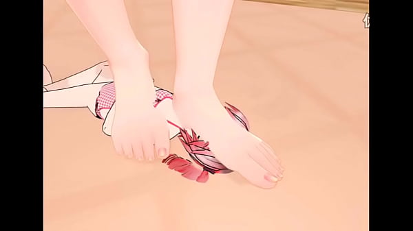 Mmd miku stomping 