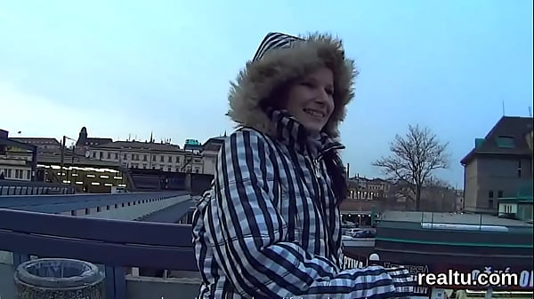 Charming czech chick was teased_in the mall and_fucked in pov