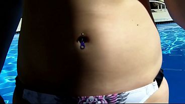 Sindee Shay Sexy All Natural Blonde Fucked Poolside By Big Cock And Gets Facial thumbnail