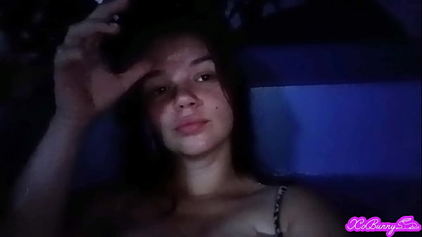 Brunette Smoking In The Swimming Pool At Night And Teasing You With Her All Natural Hot Body thumbnail