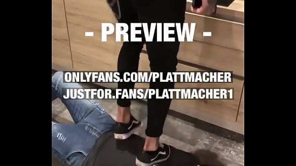 Crushed and trampled under vans