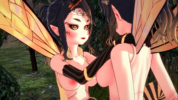 Halloween Special Creature_Feature_Queen Bee gets creampied