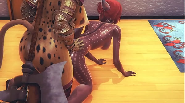 Play MP4 - Furry Hentai - Futanari Fawn girl having sex with Tiger Futanari - Japanese Asian Manga Anime Film Game Porn