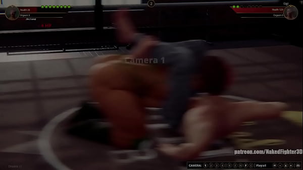 Aine O_Rackie VS Gigi Naked Fighter 3D