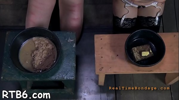 Lusty babe is tyingup enchanting babe for_castigation session