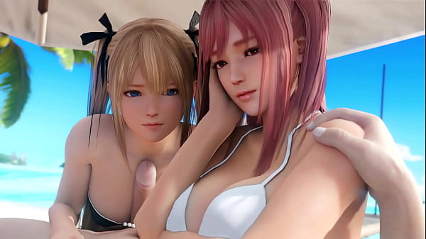 Marie rose & honoka sharing lazy procast 