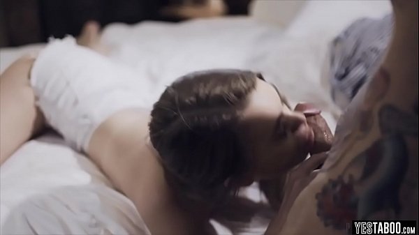 Stepbro comes home eariler to_discover her dirty_secret