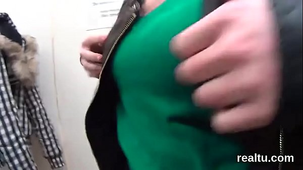 Charming czech kitten gets seduced in the mall and penetrated in pov 