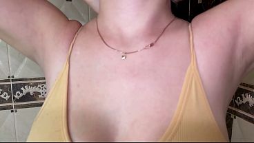 Shaving hairy armpits! Depilation! Epilation of armpits with an epilator!