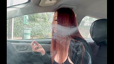 European Stepmom Artemisia Love Sexy Smoker Smoke Fetish Sesh thumbnail