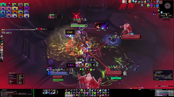 Sire Denathrius Mythic- Affliction PoV - Erazhen Orden Inmortal