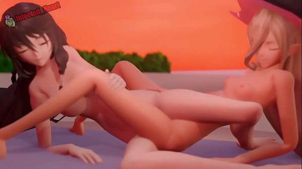 Magilou and Velvet Crowe Fuck_on a Beach Loop