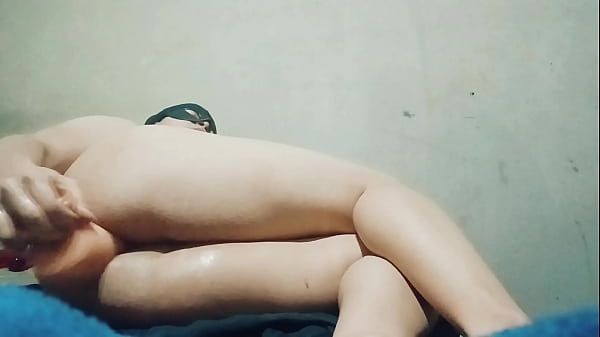 Stretching My Tight Ass with Huge Dildos 