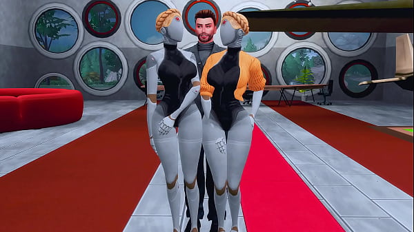 Nonton Two Horny Twins Arranged Hard Sex And Femdom For A Young Soldier thumbnail