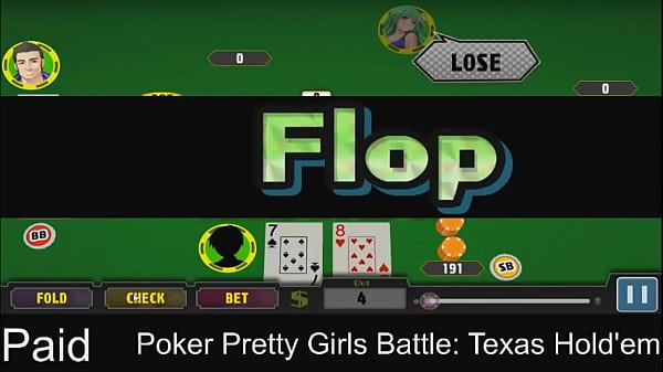Poker Pretty Girls Battle:Texas Hold'em part05