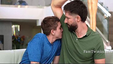 The Scent-Sational Lust Saga Between Step Dad And Twink