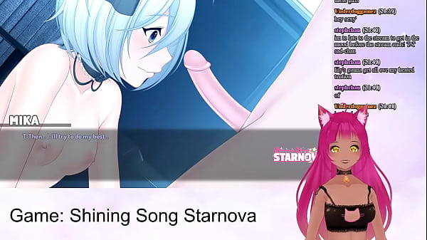 Vtuber lewdneko plays shining song starnova bonus 