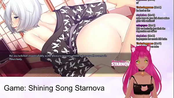 Vtuber lewdneko plays shining song starnova bonus 
