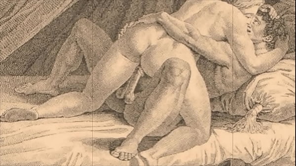 retro erotic drawings 