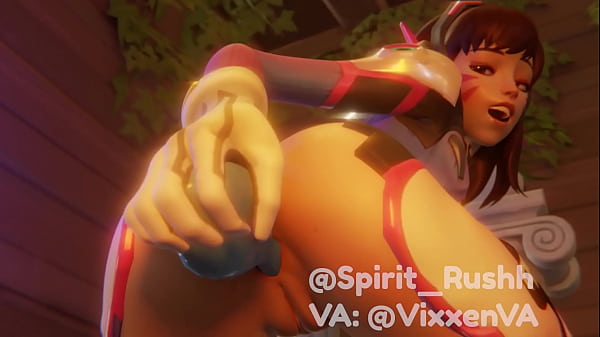 Dva FUCKS her ass with ahairbrush