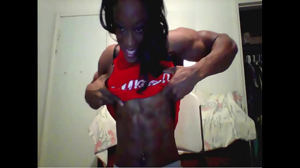 Abs Ebony Fbb Shows Off Steel, Unbreakable Body With Punches Pov thumbnail