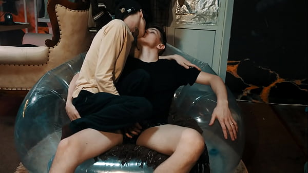 A Transparent Chair Is Tested For Strength, With The Help Of Sex By Young Students thumbnail