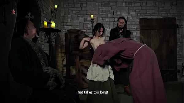 Play MP4 - Mooin Witch - Maid Judith writhes on the spiky medieval witch's chair while her udders are treated with ice water&comma; melted hot wax&comma; clamps and tickling &lpar;TRAILER&rpar;